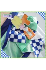 2XXT Cosplay Uma Musume Pretty Derby Matikanetannhauser Blue Turbulence Cheerleading Uniform Cosplay Costume